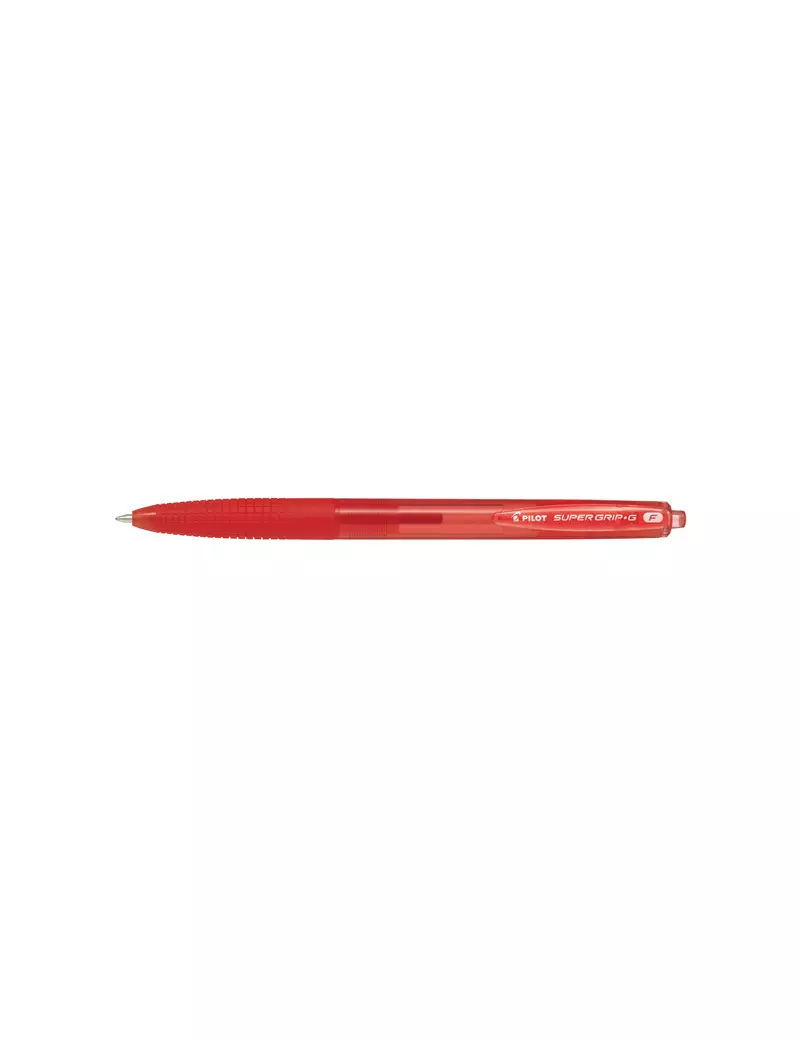 Penna a Sfera a Scatto Supergrip G Pilot - 0,7 mm - 001639 (Rosso Conf. 12)