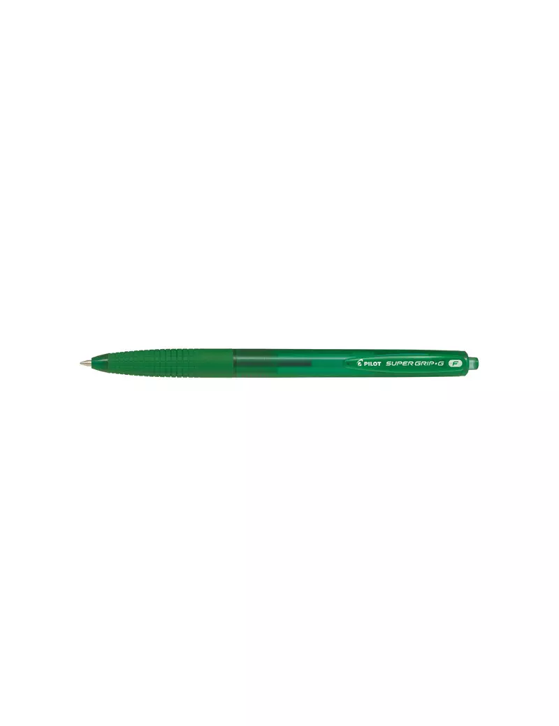 Penna a Sfera a Scatto Supergrip G Pilot - 0,7 mm - 001641 (Verde Conf. 12)