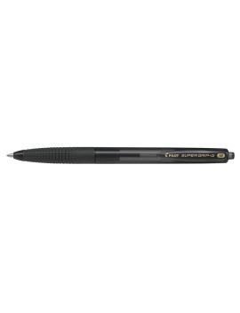 Penna a Sfera a Scatto Supergrip G Pilot - 1 mm - 001614 (Nero Conf. 12)