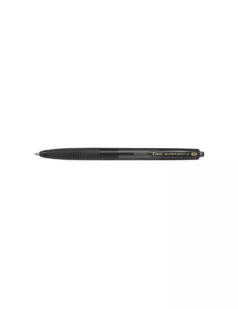Penna a Sfera a Scatto Supergrip G Pilot - 1 mm - 001614 (Nero Conf. 12)