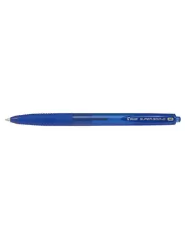 Penna a Sfera a Scatto Supergrip G Pilot - 1 mm - 001615 (Blu Conf. 12)