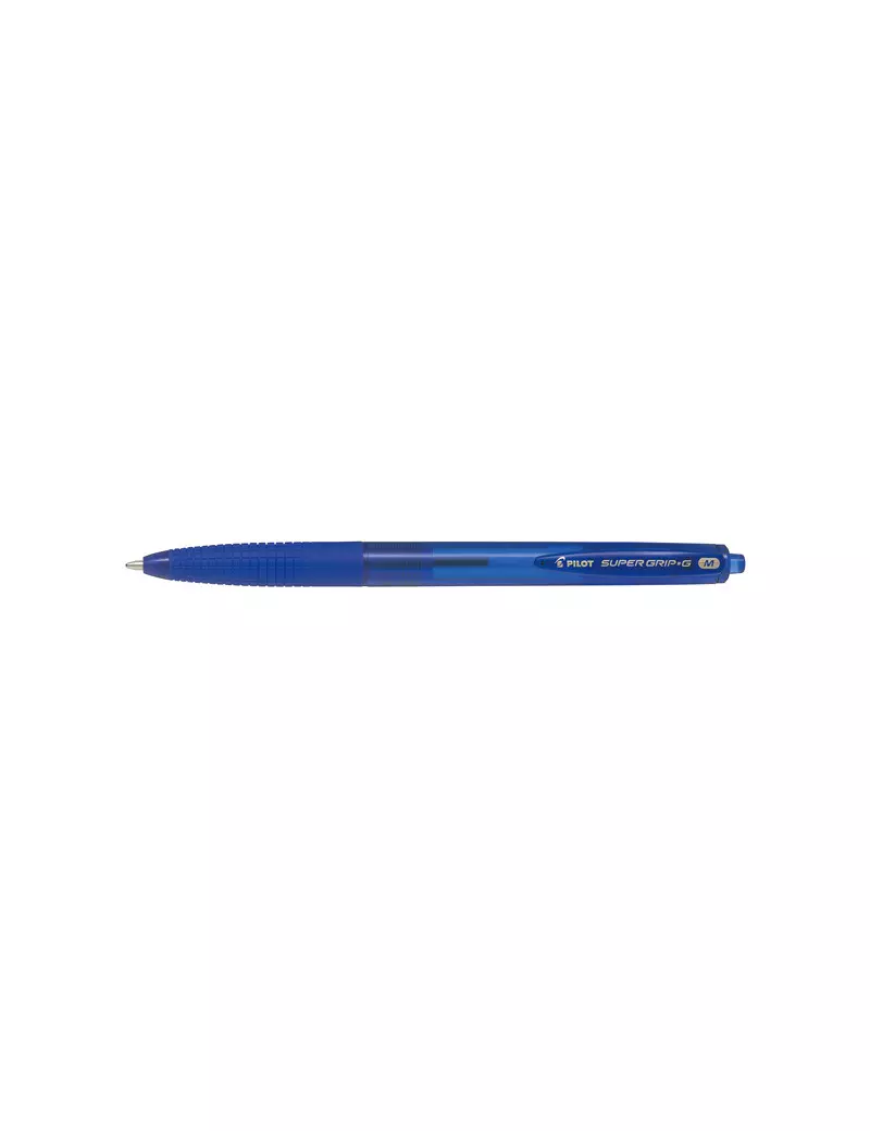 Penna a Sfera a Scatto Supergrip G Pilot - 1 mm - 001615 (Blu Conf. 12) Penna a Sfera a Scatto Supergrip G Pilot - 1 mm - 001615 (Blu Conf. 12)