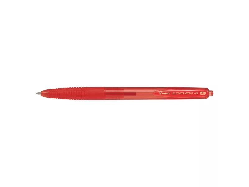 Penna a Sfera a Scatto Supergrip G Pilot - 1 mm - 001616 (Rosso Conf. 12)