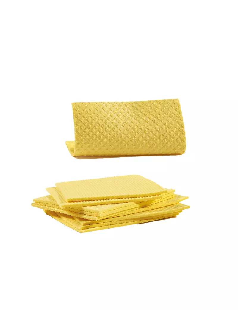 Panno Spugna Aquos Perfetto - 18x20 cm - 0231 (Giallo Conf. 10) Panno Spugna Aquos Perfetto - 18x20 cm - 0231 (Giallo Conf. 10)