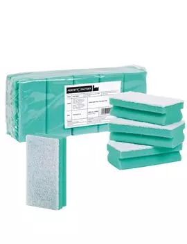 Spugna Pro Color Perfetto - 15x7x4,5 cm - 0220A (Verde Conf. 10)