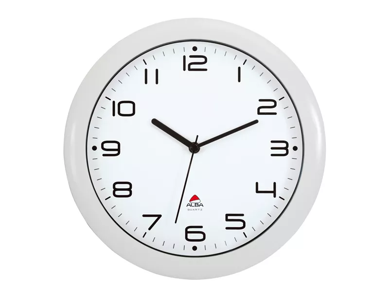 Orologio da Parete Hornew Clock Alba - 30 cm - HORNEW-BC (Bianco)