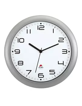 Orologio da Parete Hornew Alba - 30 cm - HORNEW-M (Grigio Metallizzato)