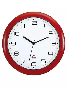 Orologio da Parete Hornew Alba - 30 cm - HORNEW-R (Rosso)