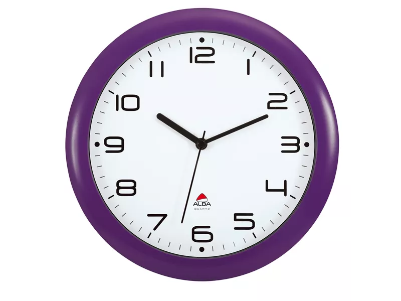 Orologio da Parete Hornew Alba - 30 cm - HORNEW-V (Viola)