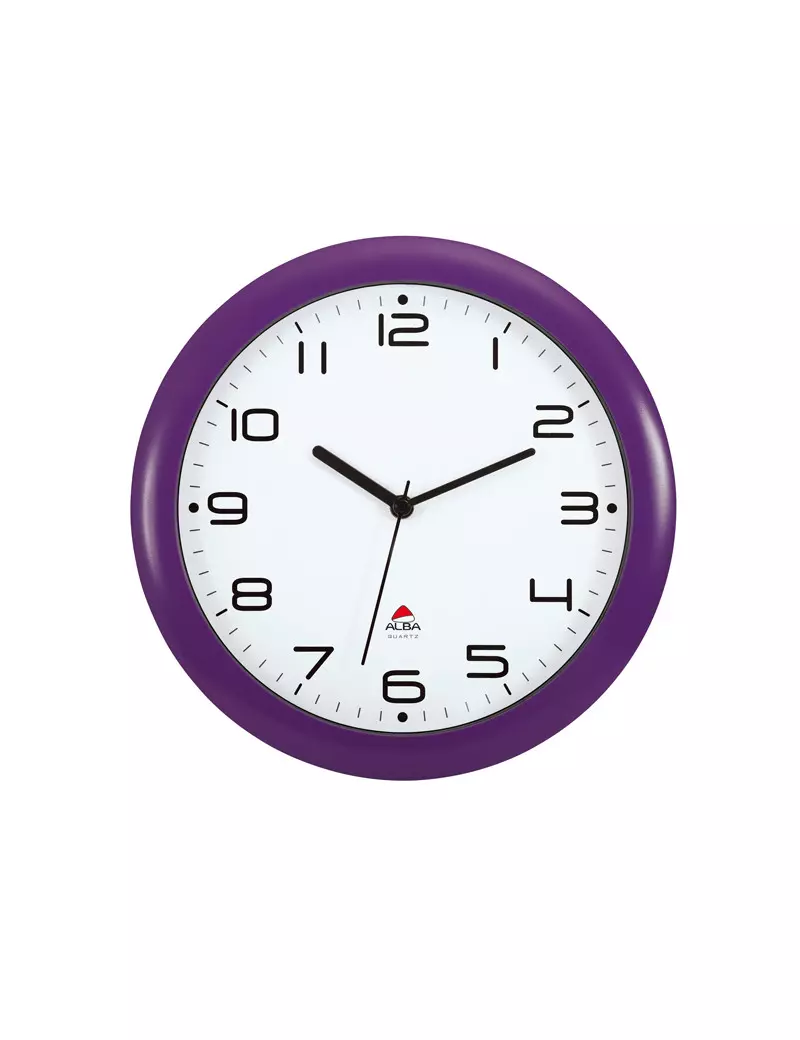 Orologio da Parete Hornew Alba - 30 cm - HORNEW-V (Viola) Orologio da Parete Hornew Alba - 30 cm - HORNEW-V (Viola)