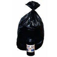 Sacco Immondizia Rolsac - 90x120 cm - 175 Litri - 21130-3 (Nero Conf. 10)