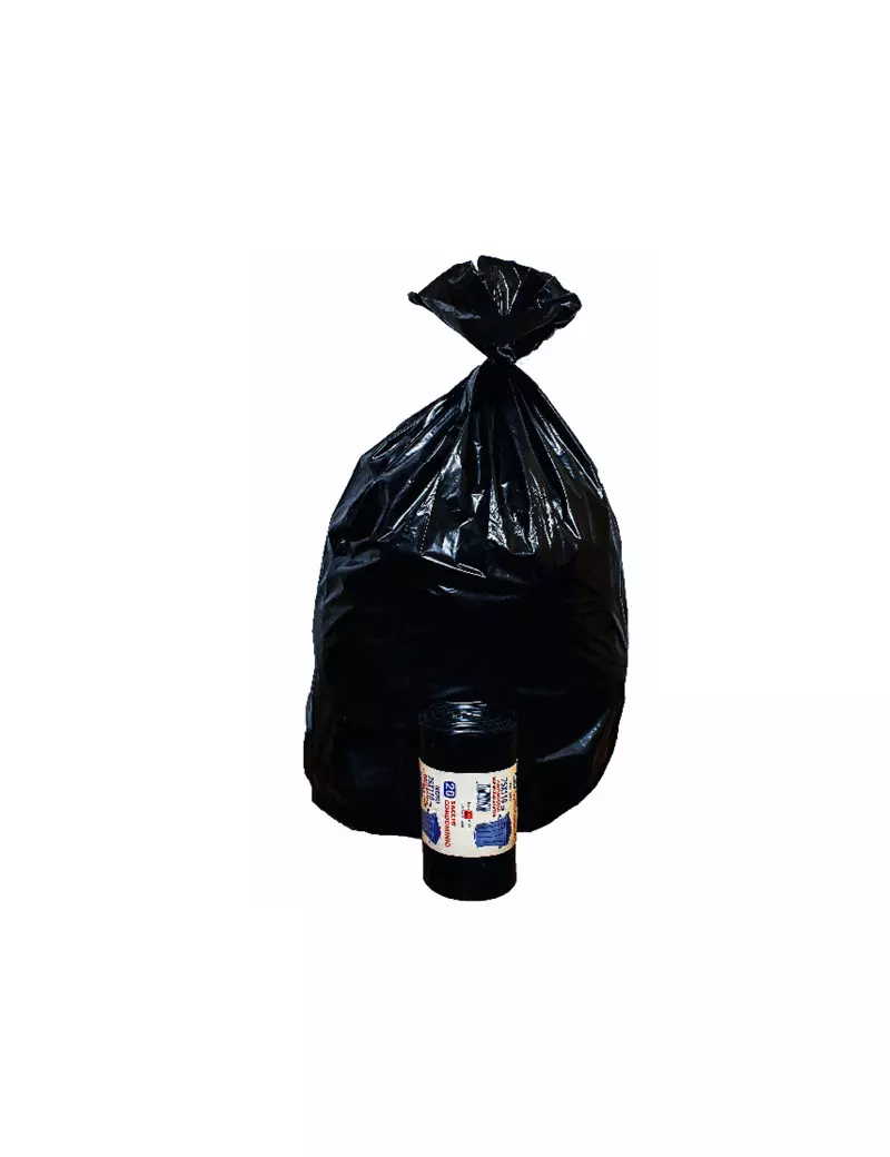 Sacco Immondizia Rolsac - 90x120 cm - 175 Litri - 21130-3 (Nero Conf. 10) Sacco Immondizia Rolsac - 90x120 cm - 175 Litri - 21130-3 (Nero Conf. 10)