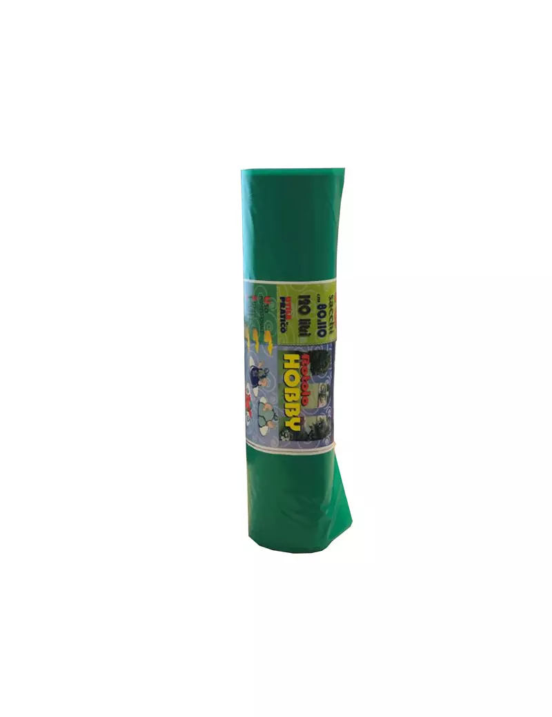 Sacco Immondizia Rolsac - 80x110 cm - 130 Litri - 10084-1 (Verde Conf. 10) Sacco Immondizia Rolsac - 80x110 cm - 130 Litri - 10084-1 (Verde Conf. 10)