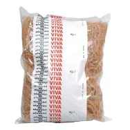 Elastici in Gomma Naturale Viva - 1 kg - 120 mm - EN120 (Ambra)
