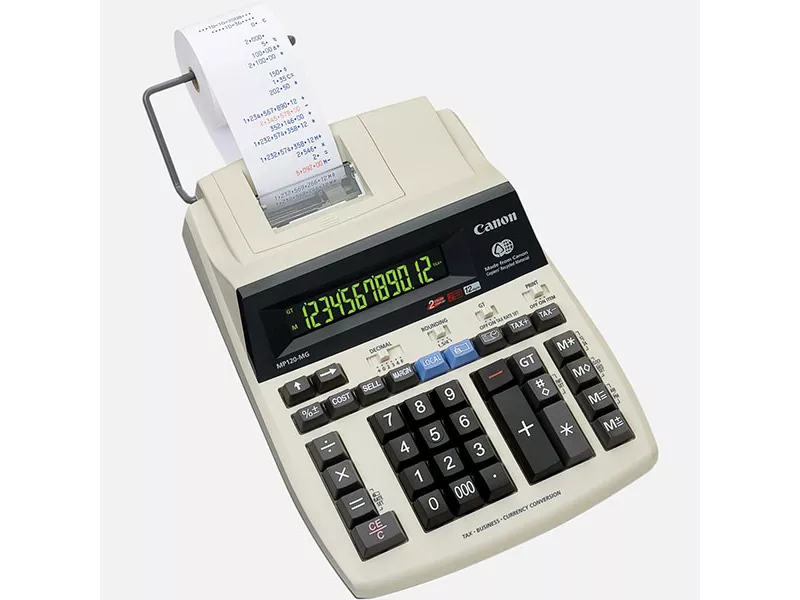 Calcolatrice Scrivente Canon MP120-MG - 2289C001 (Bianco)