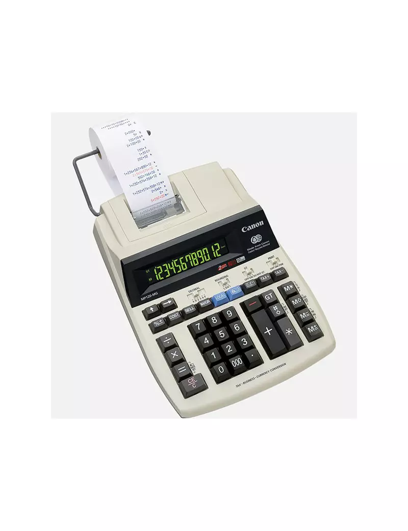 Calcolatrice Scrivente Canon MP120-MG - 2289C001 (Bianco) Calcolatrice Scrivente Canon MP120-MG - 2289C001 (Bianco)