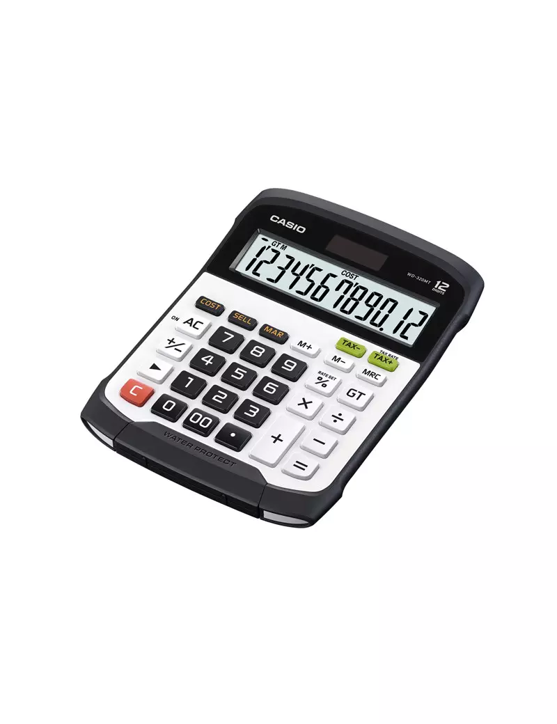 Calcolatrice da Tavolo Casio WD-320MT - WD-320MT-W-EC (Nero) Calcolatrice da Tavolo Casio WD-320MT - WD-320MT-W-EC (Nero)