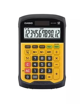 Calcolatrice da Tavolo Casio WM-320MT - WM-320MT-W-EC (Nero)