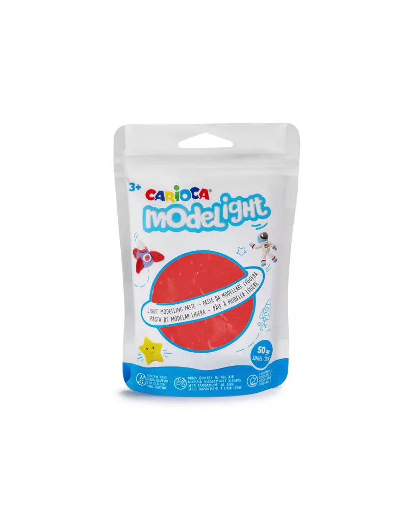 Pasta Model Light Carioca - 50 g - 42686/03 (Rosso) Pasta Model Light Carioca - 50 g - 42686/03 (Rosso)