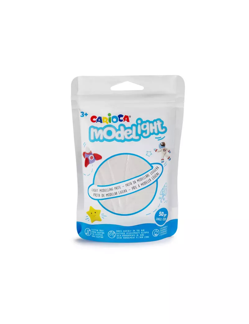 Pasta Model Light Carioca - 50 g - 42686/31 (Bianco) Pasta Model Light Carioca - 50 g - 42686/31 (Bianco)