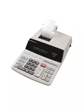 Calcolatrice Scrivente EL-2607V Sharp (Grigio)