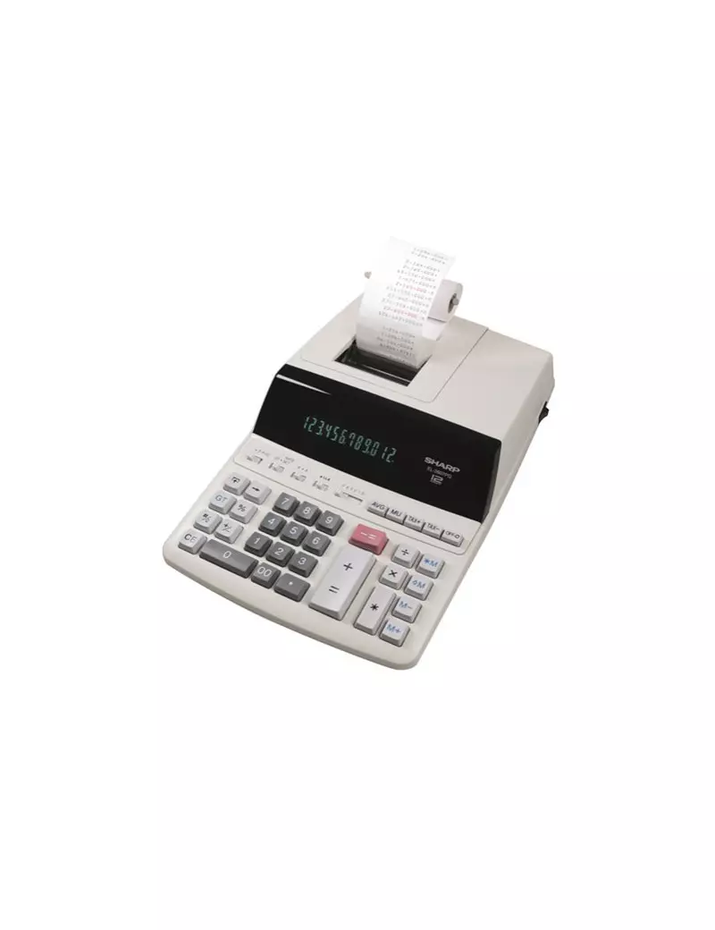 Calcolatrice Scrivente Sharp EL-2607V Grigio 4974019200491