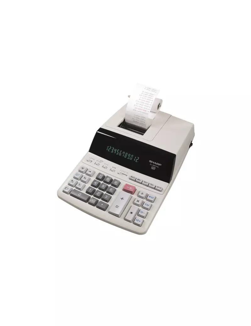 Calcolatrice Scrivente EL-2607V Sharp (Grigio) Calcolatrice Scrivente EL-2607V Sharp (Grigio)