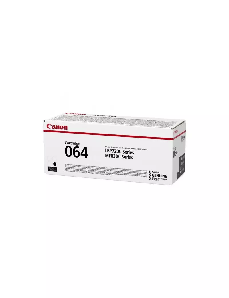 Toner Originale Canon 064bk 4937C001 (Nero 6000 pagine) Toner Originale Canon 064bk 4937C001 (Nero 6000 pagine)