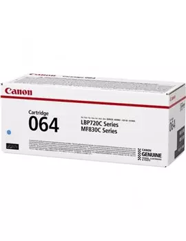 Toner Originale Canon 064c 4935C001 (Ciano 5000 pagine)