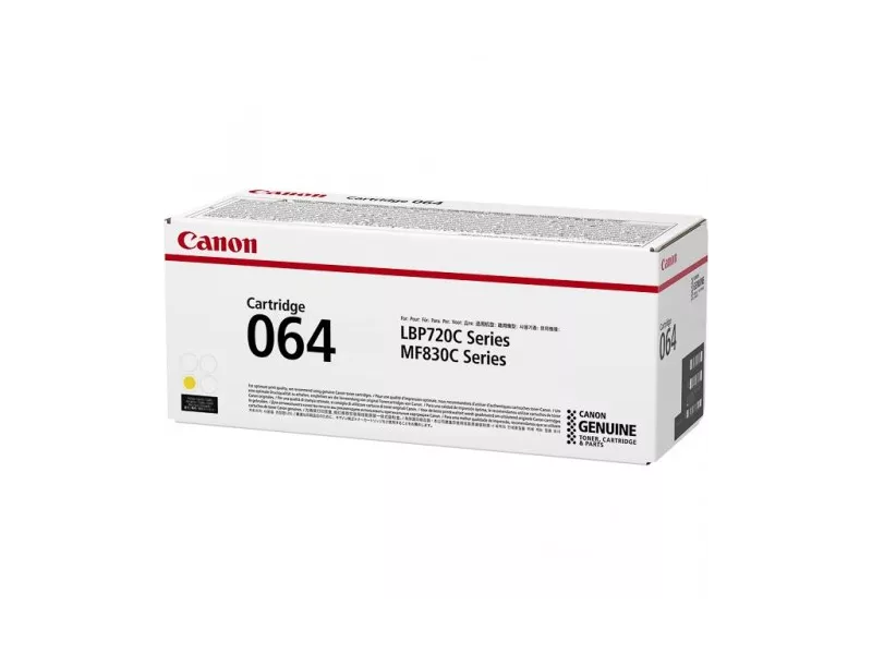 Toner Originale Canon 064y 4931C001 (Giallo 5000 pagine)