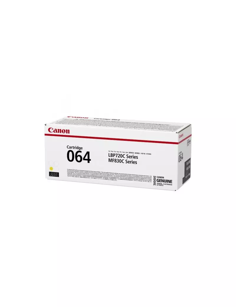 Toner Originale Canon 064y 4931C001 (Giallo 5000 pagine) Toner Originale Canon 064y 4931C001 (Giallo 5000 pagine)