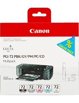 Cartuccia Originale Canon PGI-72multi 6403B007 (Nero Foto e Colori Foto 1300 pagine)