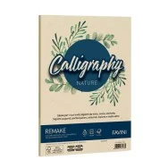 Carta Colorata Calligraphy Nature Remake Favini - A4 - 120 g - A690664 (Perla Conf. 50)