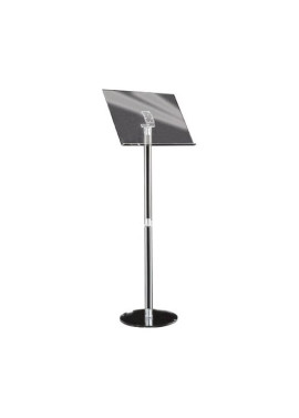 Leggio in Acrilico Tecnostyl - 48x32 cm - 119 x Ø36 cm - MB030 (Trasparente)