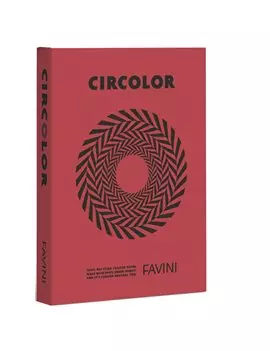 Carta Colorata Circolor Favini - A4 - 80 g - A71C524 (Rosso Tulip Conf. 500)
