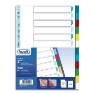 Separatori Neutri Favorit - A4 - 12 Tasti - 400132500 (Multicolore)