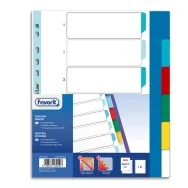 Separatori Neutri Favorit - A4 Maxi - 6 Tasti - 400132503 (Multicolore)