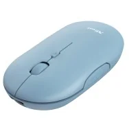Mouse Ottico Ultrasottile Puck Trust - Wireless - 24126 (Azzurro)