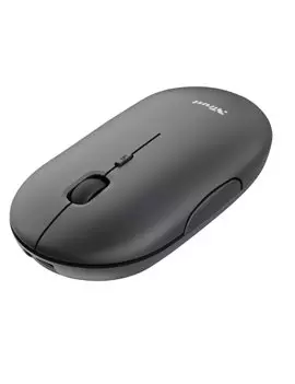 Mouse Ottico Ultrasottile Puck Trust - Wireless - 24059 (Nero)