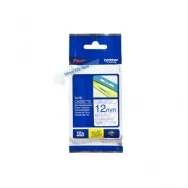 Nastro Originale Brother TZe-133 - 12 mm x 8 m - Laminato (Blu su Trasparente)