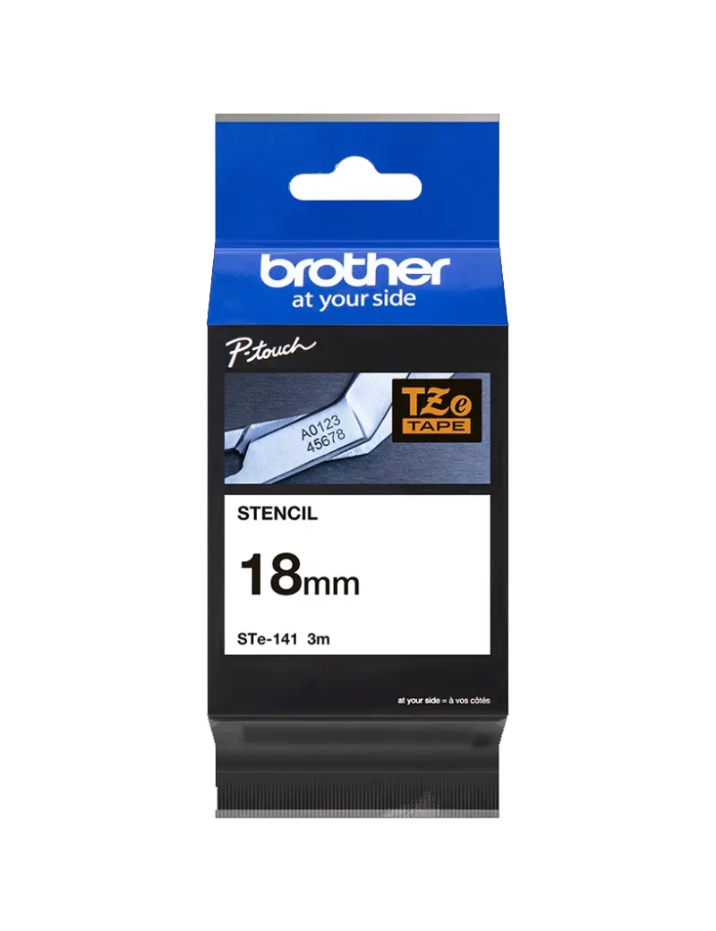Nastro Originale Brother STe-151 - 24 mm x 3 m (Stencil) Nastro Originale Brother STe-151 - 24 mm x 3 m (Stencil)