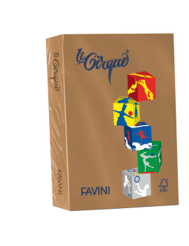Carta Colorata Le Cirque Favini - A3 - 80 g - A71Z504 (Cuoio Conf. 500)