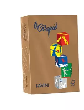 Carta Colorata Le Cirque Favini - A3 - 80 g - A71Z504 (Cuoio Conf. 500)