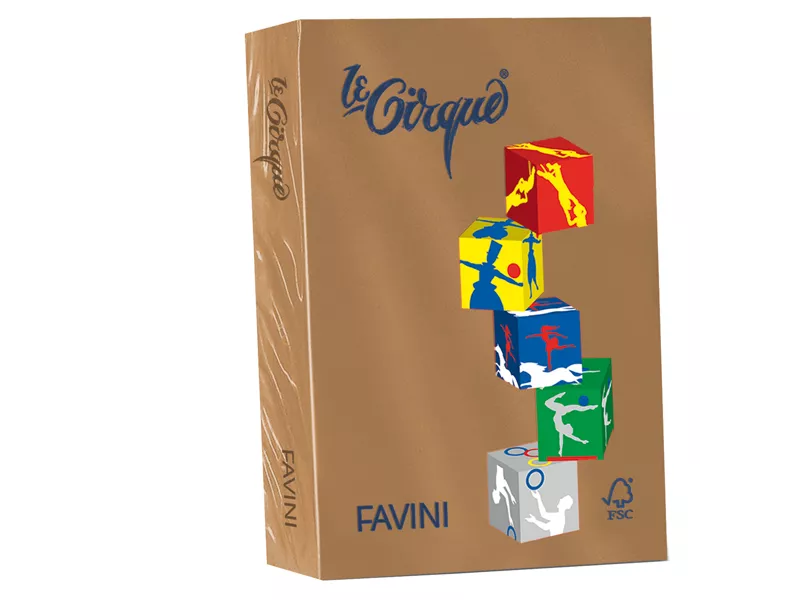 Carta Colorata Le Cirque Favini - A3 - 80 g - A71Z504 (Cuoio Conf. 500)