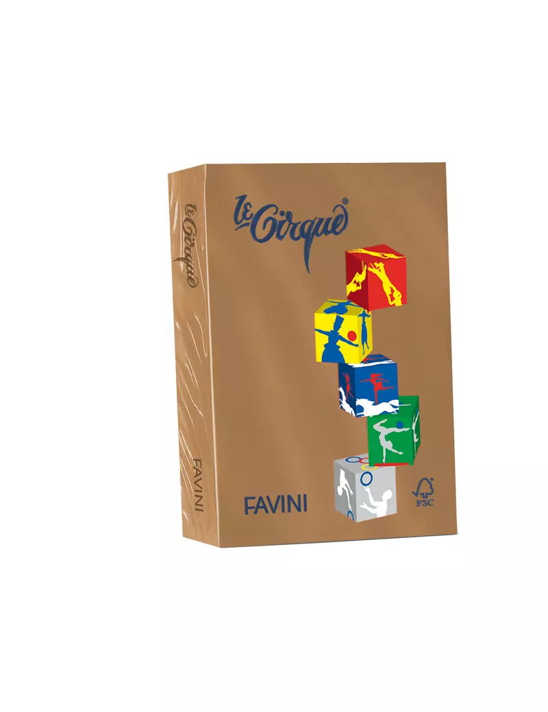 Carta Colorata Le Cirque Favini - A3 - 80 g - A71Z504 (Cuoio Conf. 500)