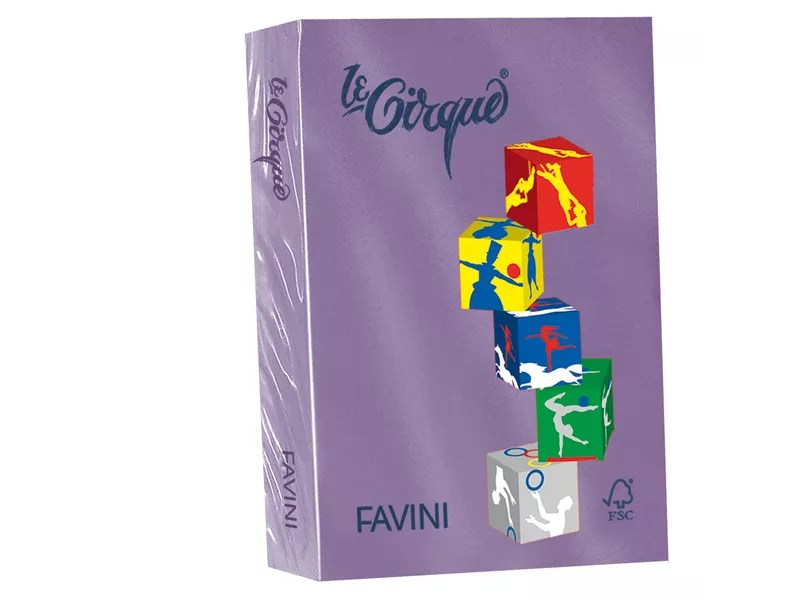 Carta Colorata Le Cirque Favini - A4 - 80 g - A71V504 (Iris Conf. 500)