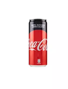 Lattina Coca Cola Zero - 33 cl - COCZ (Conf. 24)