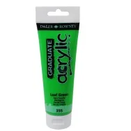 Colore Acrilico Fine Graduate Daler Rowney - 120 ml - D123120355 (Verde Fogllia)