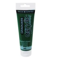 Colore Acrilico Fine Graduate Daler Rowney - 120 ml - D123120343 (Verde Hooker)