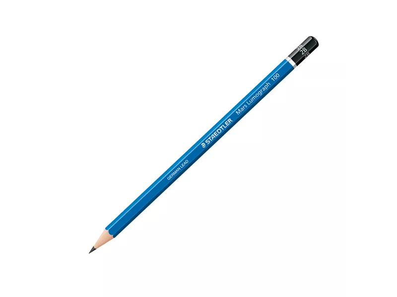 Matita Mars Lumograph Staedtler - 2B - 100-2B (Conf. 12)